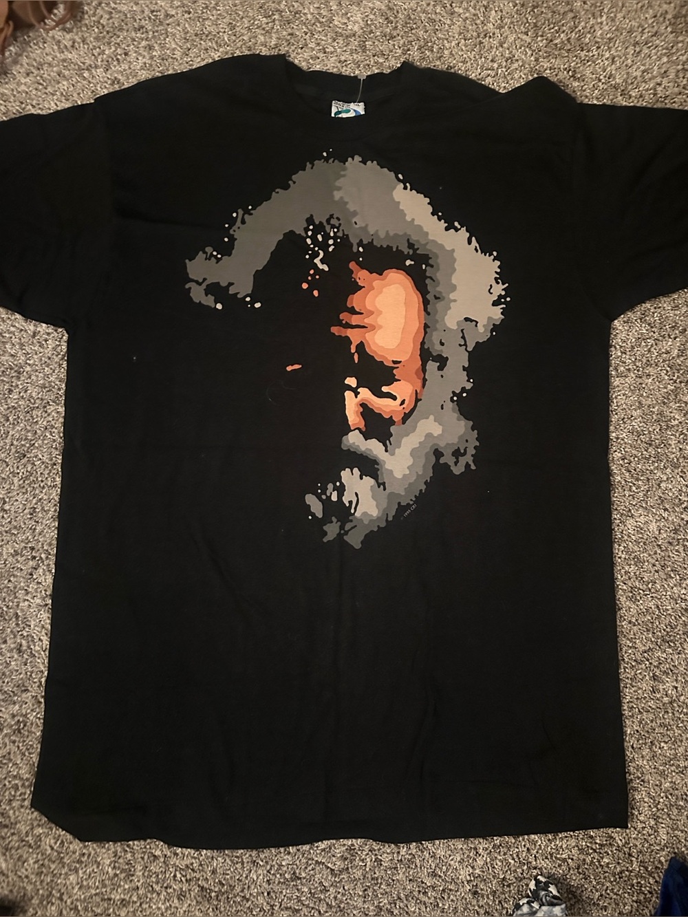 Vintage 1995 Liquid Blue Jerry Garcia Tee